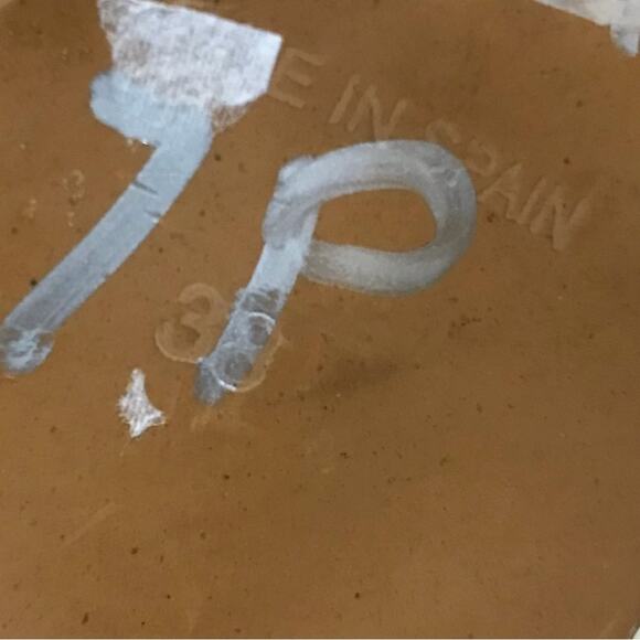 Bosanova Barcelona Made In Spain Brown Tan Leather Buckle Gladiator Shoes 38 - Picture 7 of 7